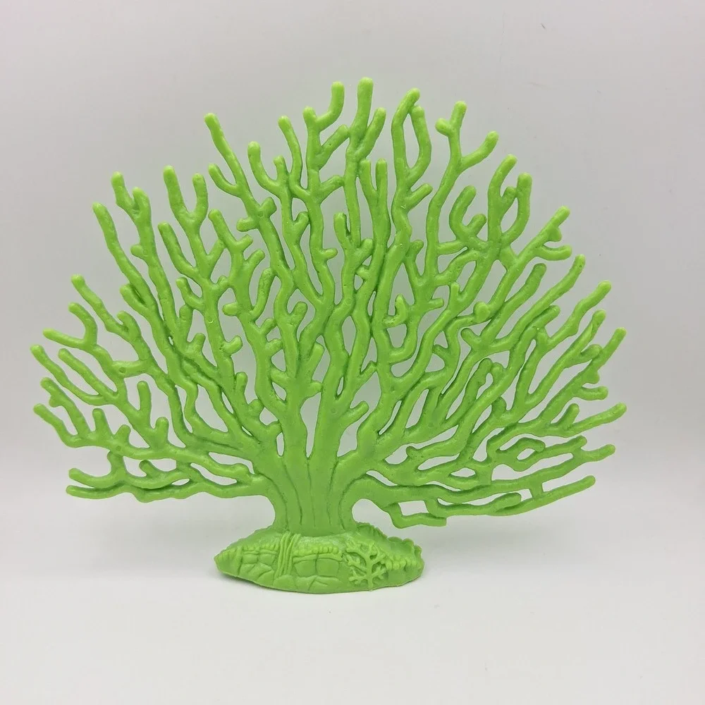 Artificial‎ Plastic Green Coral Aquarium Plant Fish Tank Ornament Decoration